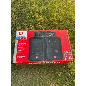 Harbinger m60 PA system 60 4- channel mixer